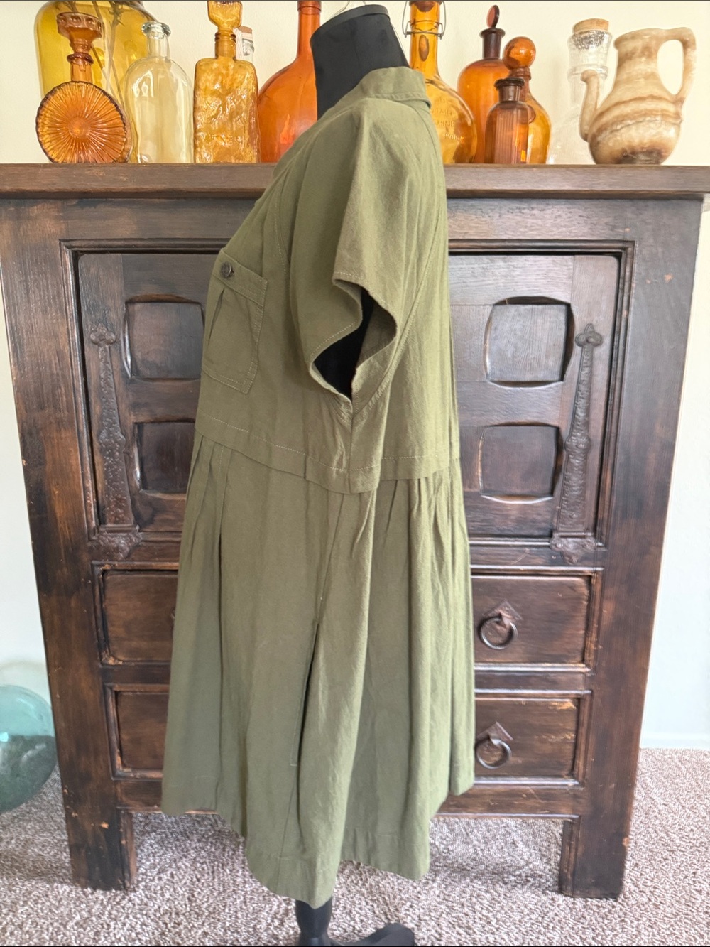 NWT Free People We The Free Ronnie Poplin Mini Dress - Picture 7 of 12